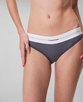 Calvin Klein Women's Ribbed Bikini Underwear QF8022
