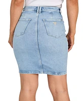 Guess Women's Yolanda High-Rise Denim Skirt