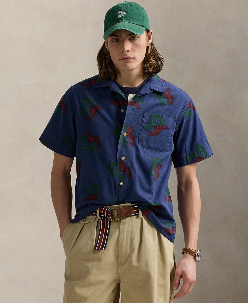 Polo Ralph Lauren Men's Classic-Fit P-Wing Camp Shirt