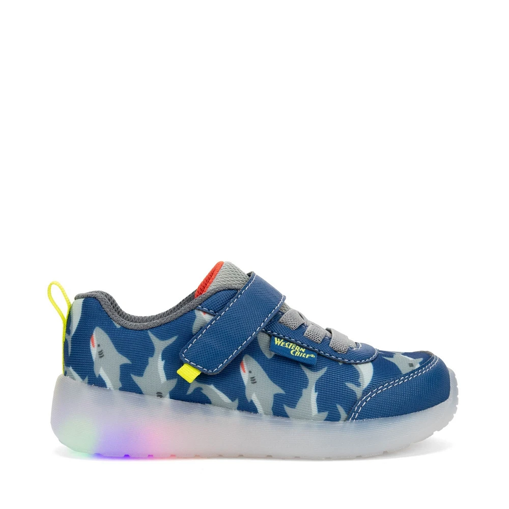 Western Chief Little Boys Lighted Flash Feet Sneaker