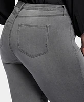 Nydj Plus High Rise Billie Slim Bootcut Jeans