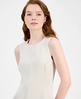 Kasper Women's Sleeveless Multi-Seam Sheath Dress