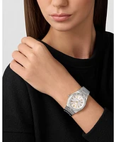 Plein Sport Women's Metronaut Three Hand Quartz Stainless Steel Bracelet Watch, 36mm