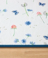 Fiesta Breezy Floral Dish Drying Mat, 16" x 22"