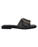 Gc Shoes Women's Indie Woven Buckle Flat Sandals