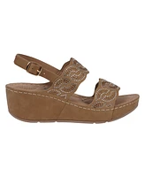 Gc Shoes Women's Alexia Embellished Wedge Sandals
