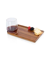 Toscana Rectangle Wine Appetizer Plates