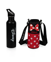 Oniva Disney Minnie Mouse Bottle Cooler Tote Set, 24 oz.