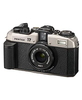 Pentax 17 Half Frame Compact Film Camera, Dark Silver
