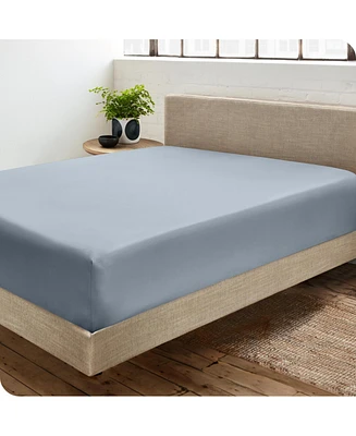 Bare Home Organic Cotton Sateen Fitted Sheet