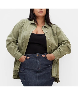 City Chic Plus Liv Shirt
