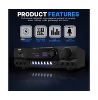 Pyle 200W Digital Am/Fm Stereo Receiver - PT260A