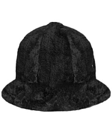 Kangol Men's Faux Fur Casual Bucket Hat
