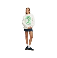 Cotton On Women's Classic Graphic Crew Sweatshirt