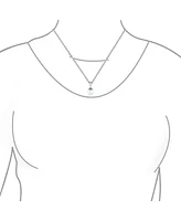 Bling Jewelry Feminine Romantic Hearts 9MM Pearl Pendant Necklace in Sterling Silver