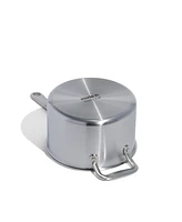 Made In Stainless Steel Clad 4-Quart Saucepan with Lid