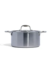 Made In Stainless Steel Clad -Quart Stock Pot with Lid
