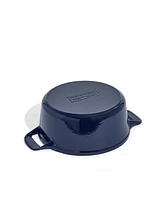 Made In Enameled Cast Iron 5.5-Quarts Round Dutch Oven with Lid