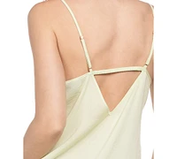 Midnight Bakery Women's Cosmica Textured Satin Chemise