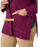 Joe & Bella Women's Adaptive Magnetic Button Cardigan