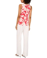Vince Camuto Women's Floral-Print Sleeveless Top