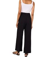 Vince Camuto Women's Embroidered Wide Leg Pants