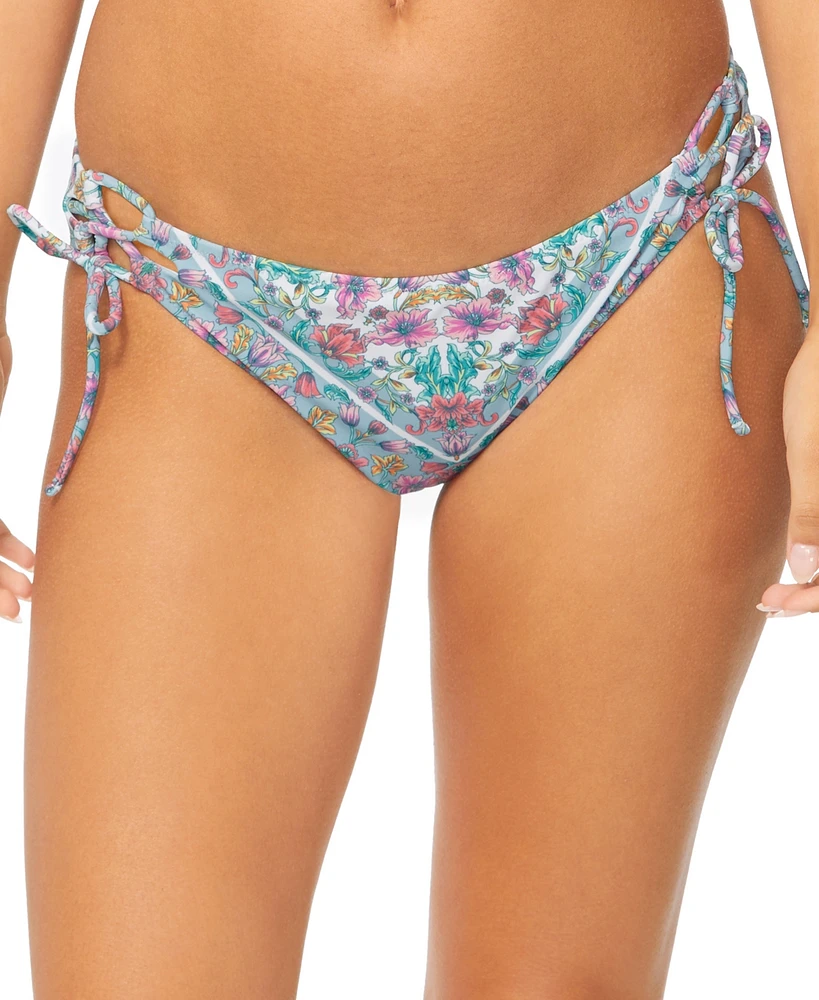 Raisins Juniors' Sweet Side-Tie Bikini Bottoms