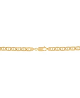 Italian Gold Polished Mariner Link 22" Chain Necklace (5.5MM) in 14k Gold