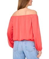 Vince Camuto Women's Off-the-Shoulder Tie-Hem Blouse