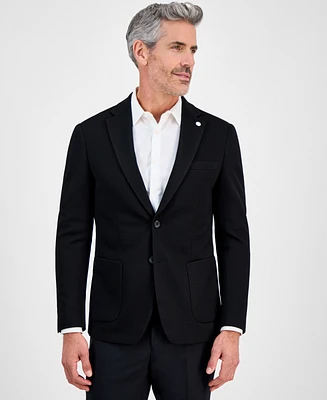 Tom Baine Men's Slim-Fit Waffle Stretch Sport Coat