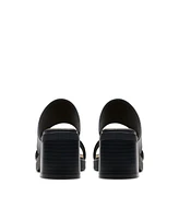 Clarks Collection Women's Jaylan Dusk Block Heel Sandals