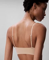Calvin Klein Women's Invisibles Gel Wire Lightly Lined Bralette QF7142