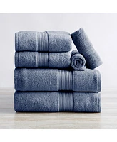 Linery & Co. Quick-Drying Cotton -Piece Bath Towel Set