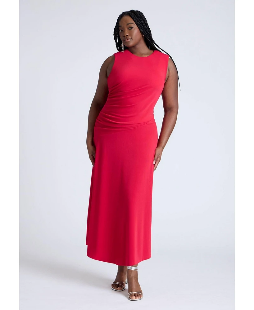 Eloquii Plus Peekaboo Back Dress