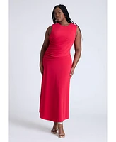 Eloquii Plus Peekaboo Back Dress