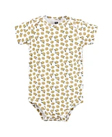 Hudson Baby Girls Cotton Bodysuits, Hello Beautiful, 9-12 Months