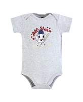 Hudson Baby Boys Cotton Bodysuits, All Star Polo, 9-12 Months