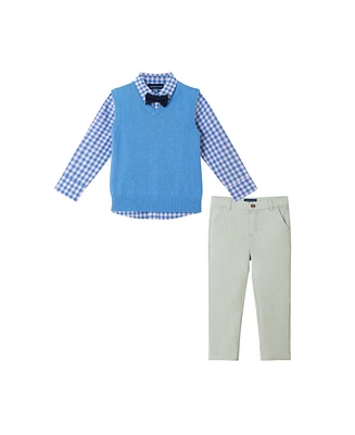 Andy & Evan Toddler Boys Toddler/Child Long Sleeve Buttondown Pant Set