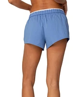 Edikted Women's Danette Boxer Shorts
