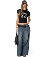 Edikted Women's Camo 73 T Shirt