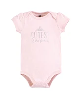 Hudson Baby Girls Cotton Bodysuits, Sparkle Princess Tutu, 9-12 Months