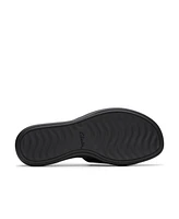 Clarks Women's Cloudsteppers Drift Twist Slip-On Sandals