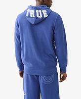 True Religion Men's Reverse Terry Zip Up Hoodie