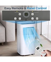 Zafro 10,000 Btu Portable Air Conditioner, 3-in-1 Ac Unit for Rooms up to 400 Sq. Ft, with Remote Control, 24H Timer, Sleep Mode & Window Kit, Ideal f