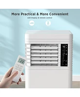 Zafro 10,000 Btu Portable Air Conditioners, with Remote Control, 3 Modes Portable Ac, 2 Wind Speed, Led Display