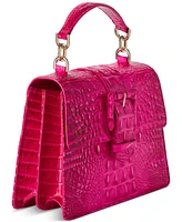Small Hallie Melbourne Leather Satchel