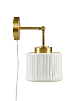 Ink+Ivy 7.5" Luminex Ceramic Wall Sconce