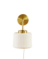 Ink+Ivy 7.5" Luminex Ceramic Wall Sconce