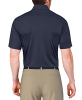 Pga Tour Men's Micro-Jacquard Polo Shirt