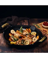 Victoria Signature Series 13" Cast Iron Skillet